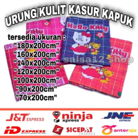 Urung kasur kapuk katun/kulit kasur kapuk single