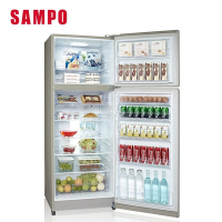 SAMPO聲寶 480公升雙門定頻冰箱SR-C48G(Y9)晶鑽金
