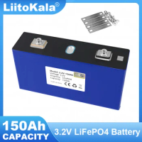 LiitoKala 3.2V 150Ah LiFePO4 battery DIY 4s 8s 12v 24V Motorcycle Electric Car travel Solar Golf car