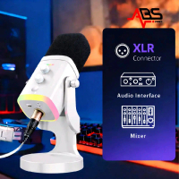 Mic Podcast ABSPRO PC-01 dengan Mikrofon Dynamic