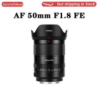 7artisans AF 50mm F1.8 Full Frame Large Aperture Lens for Camera Portrait Photography with Sony E-mount A7M3 A7M4 S3 FX3