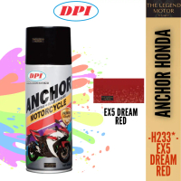 Anchor h233 * h233 EX5 Dream red red motorcycle series can spray paint paint spray tin 100% original