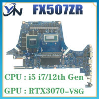 FX507ZR Mainboard For ASUS TUF Gaming F15 FX507ZW FX507ZC FX507ZE Laptop Motherboard i5-12500H i7-12700H RTX3050/3050Ti /RTX3070