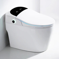 New design 110v automatic sensor flushing floor mounted electric bidet sanitary wc toilet bowl intelligent smart toilet