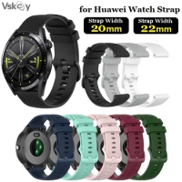 10PCS Smart Watch Strap for Huawei Watch 4/3 GT4 GT3 GT2 Pro Honor Magic 2 Ultimate Buds Silicone Bracelet Watch Band 20mm 22mm