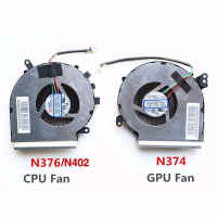 พัดลมระบายความร้อนสำหรับแล็ปท็อปใหม่ สำหรับ MSI GE62MVR GE72MVR 7RG MS 16JC MS 179C CPU N376 N402 GP