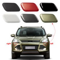 Front Bumper Headlight Washer Cover Cap Headlamp Jet Spray Nozzle Cap For Ford Escape Kuga Accessories 2013 2014 2015 2016