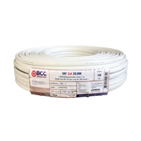สายไฟ BCC รุ่น VAF 2x4.0 SQ.MM. ขนาด 100 เมตร. สีขาว