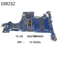 For HP Pavilion 15-CS Laptop motherboard DAG7BMB48C0 Motherboard with i5-8265u cpu test good