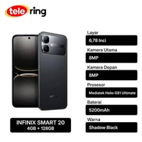 HP INFINIX SMART 20 4/128GB BLACK