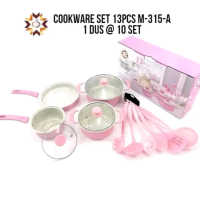 Set Alat Masak 13 Pcs M-315-A - 1 Dus @ 10 Set