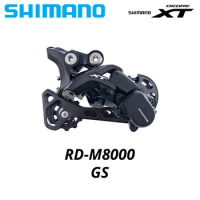 SHIMANO DEORE XT M8000 - Rear Derailleur - Medium/Long Cage - SHIMANO SHADOW RD+ - 11-speed for Mountain MTB Bike Original Parts
