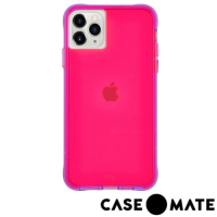 美國Case●Mate iPhone 11 Pro Max 經典霓虹防摔手機保護殼-粉/紫