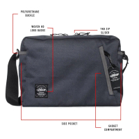 Tas Kantor / Tas Kuliah / Tas Selempang Laptop / Tas Guru / Postman