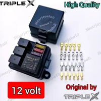 box relay kotak relay tempat rumah rellay isi 4 3 sekring rilay rilay sekring fuse bok boks ori orig