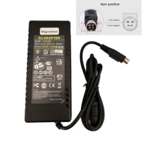 12V 8A LCD TV Monitor Flat Panel TV DVR Power Adaptor 12v 8.5a 4pin Adapter VCR Adapter 4 Pin Switching Power Supply Charger