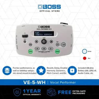 BOSS Efek Vocal - VE-5-WH Pedal Efek Vokal