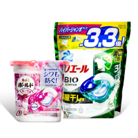 【小麥購物】P&amp;G 4D碳酸洗衣球 33入(ARIEL洗衣膠囊 碳酸 洗衣 室內曬衣 清潔)