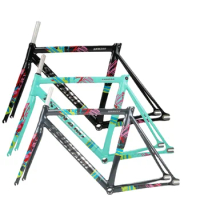 TSUNAMI SNM300 Bike Frame Fixed Gear Frameset Aluminum Alloy Bicycle Frame Fixie Cycling Parts 52cm 