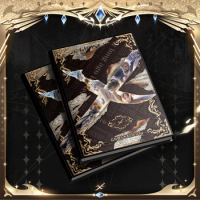 Ghost Blade Themed Notebook, WLOP Illustrations, Anime Peripherals, Second Element, in Stock.