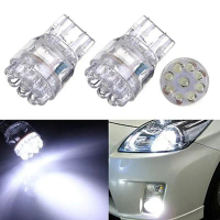 หลอดไฟเบรครถยนต์9LED T20 7443 7440 2ชิ้น