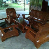 Kursi Tamu Gajah  Furniture Kayu Jati Mebel Minimalis Chairs 3211 Finishing Melamine