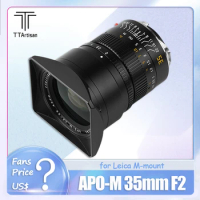 TTArtisan APO-M 35mm F2.0 ASPH Full Frame MF Mirorrless Camere Lens Wide Apeture Compatible with Leica M Mount M2 M3 M9