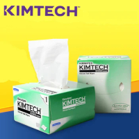 280pcs/Box KIMTECH Kimwipes Delicate Task Wipers Kimberly-Clark Professional Kimtech Science Kimwipes Delicate Task Wipers Cloth