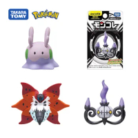 New Pokémon Tomy Toy Figure Goomy Volcarona Chandelure Original PVC Action Collection Toy Gift