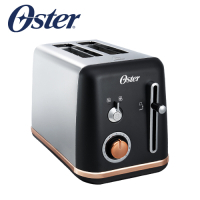 美國Oster-紐約都會經典厚片烤麵包機(霧面黑)