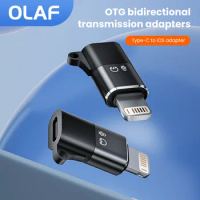 OLAF OTG For iPhone Type C to Lightning Fast Charging Adapter Connector USB C Female to Lightning Male Converter For iPhone