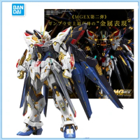 BANDAI MGEX 1/100 SEED STRIKE FREEDOM GUNDAM Z.A.F.T. MOBILE SUIT ZGMF-X20A Assembly Model Kit Action Toy Figures Christmas Gift