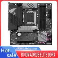 B760M AORUS ELITE DDR4 128GB M.2 DP LGA 1700 DDR4 Micro ATX B760 100% Tested Fully Work