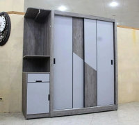 【歐風別館】克里斯6.5尺灰橡色衣櫃含角櫃【基隆至台中免運費】
