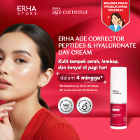 ERHA Age Corrector Peptides & Hyaluronate Day Cream 30g - Pelembap Pagi Anti Aging | Melembabkan | M