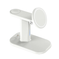 25W 3 Trong 1 Từ Sạc Không Dây Đứng Cho 14 13 12 Pro Max Apple Đồng Hồ Airpod Nhanh Chóng Sạc Trạm