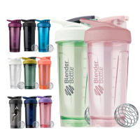 【Blender Bottle】2入組_〈Strada Tritan〉按壓防漏搖搖杯828ml 美國原裝進口(BlenderBottle/運動水壺)