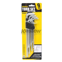 Kunci L Torx Wrench Set L T10-T50 9Pcs Krisbow KW0101640