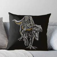 Indoraptor Throw Pillow Pillows Aesthetic Cushions For Children Elastic Cover For Sofa