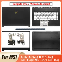 For MSI GS65 GS65VR MS-16Q1 MS-16Q2 MS-16Q3 MS-16Q4 NEW Laptop LCD Back Cover/Front Bezel/Hinges/Palmrest/Bottom Case MSI GS65