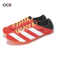 adidas 田徑鞋 Sprintstar 男鞋 紅 黑 輕量 田徑 釘鞋 運動鞋 愛迪達 GX6686