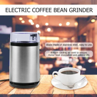 Household coffee grinder European plug electric coffee grinder kitchen cereal nuts bean spice coffee grinder electric grinder