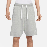 【NIKE 耐吉】ASMNK CLUB ALUMNI LBR FT SHORT 男運動短褲 灰(DX0767063)
