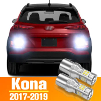 2pcs LED Reverse Light Backup Bulb Accessories For Hyundai Kona 2017 2018 2019