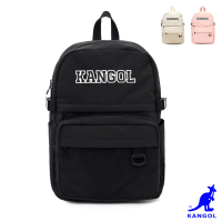 【KANGOL】英國袋鼠大字文青旅行電腦後背包