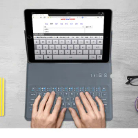 New Ultra-thin Smart Bluetooth Keyboard Case for Samsung Galaxy Tab S3 9.7-inch Cover with Keyboard Waterproof Thin Keyboard