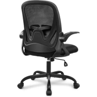 Office Ergonomic Desk Chair with Adjustable Lumbar Support and Height,