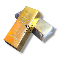 Fine Gold 999.9 / Miniatur Emas Batangan 1000 gr Kuningan