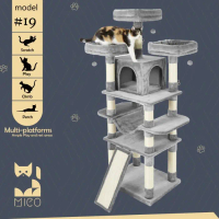 Cat Tree - Panjatan Kucing - Cat Condo - Kandang Kucing Tingkat - Cat
