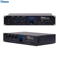 Thinuna KA Series Professional DSP Amp 2 Channel 500W Class AB Karaoke Power Amplifier for Sound Equipment/Amplifiers/Speaker